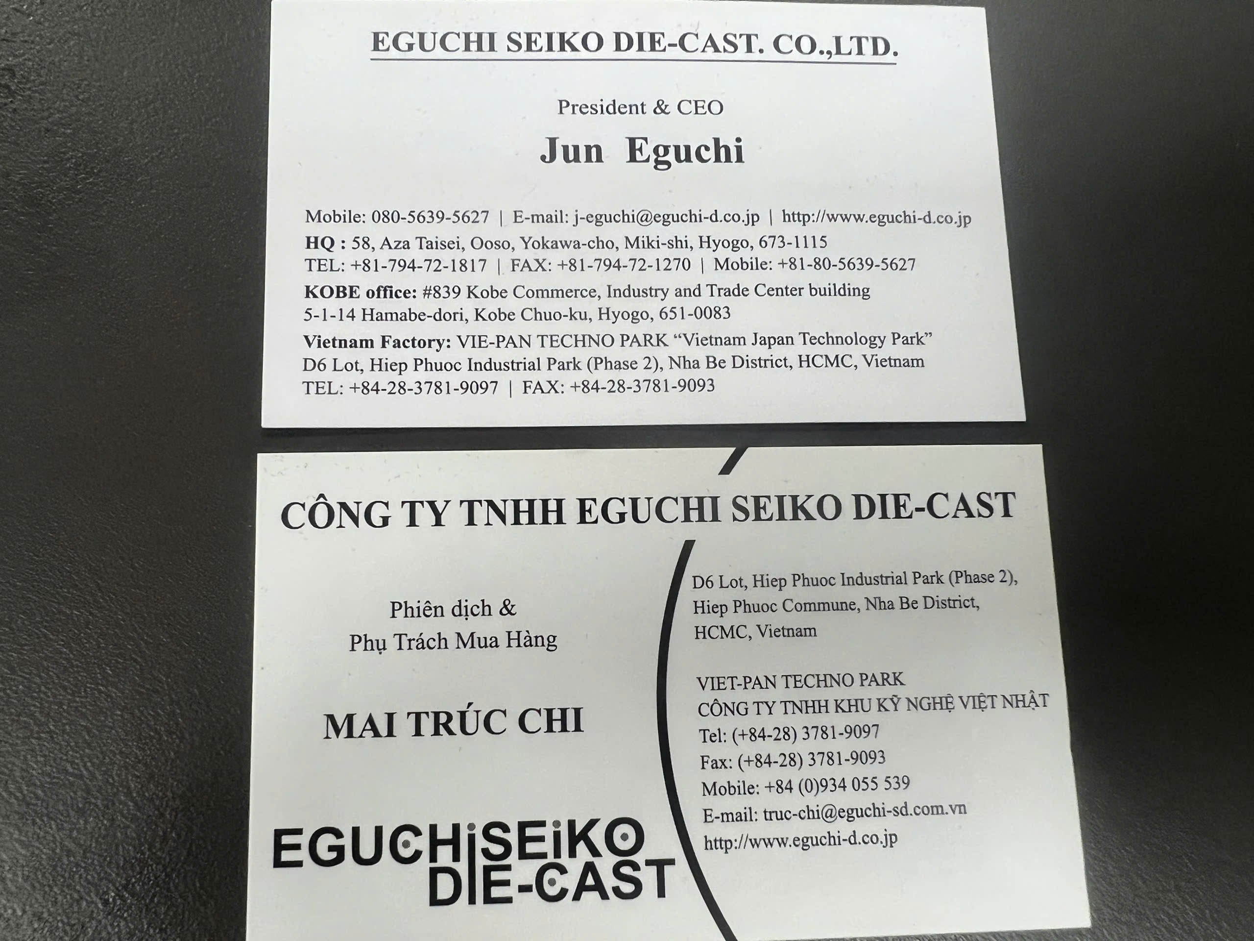 EG- Name card